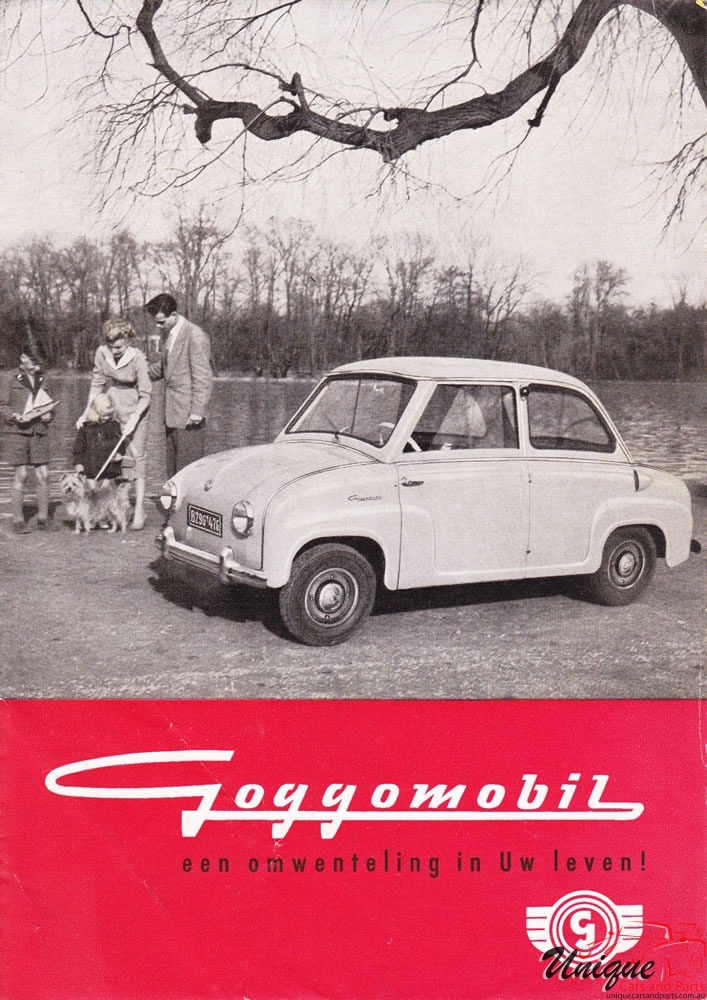 1957 Glas Goggomobil T300 Brochure